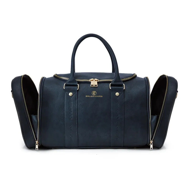 Holland Cooper Equestrian Kit/Travel Bag - Ink Navy-3